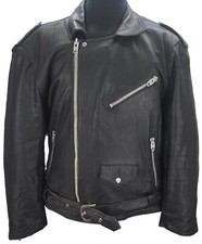 vintage crocker brando motorcycle jacket size  M