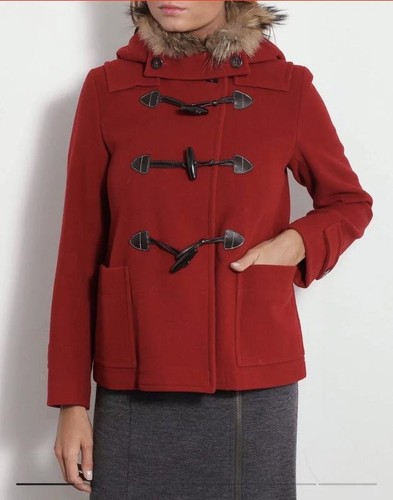 Women max mara coat red - women, wool