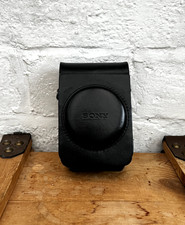 Leather case for Sony rx100 series -LCS-RXG (black leather case)