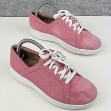FitFlop F-Sporty II Lace-Up sneaker trainers UK 4 Pink Women’s Used Worn Shoes