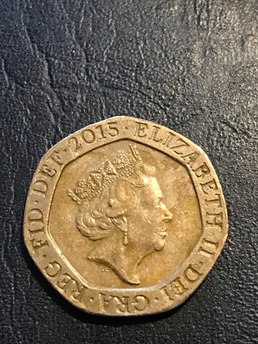 Rare mint error 2015 20p - rare,