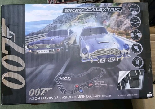 Micro scalextric 007 aston - scalextric,