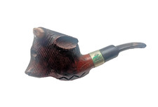 Antique RAOB Novelty Pipe (Royal Antediluvian Order of Buffaloes) c1880 EPNS