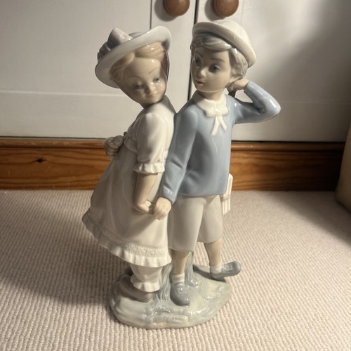 Large lladro puppy love 1127 - lladro,