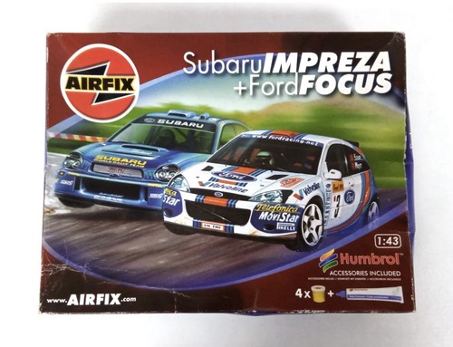 Airfix subaru impreza and - 1:43,