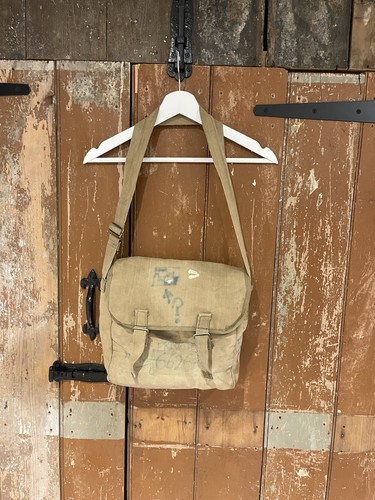 Vintage army musette bag - us,
