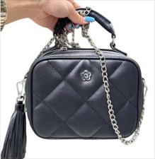 Mary Quant Azul Quilted Bag