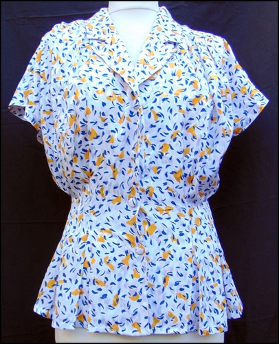 Vintage 1980s blouse jacques - vintage,