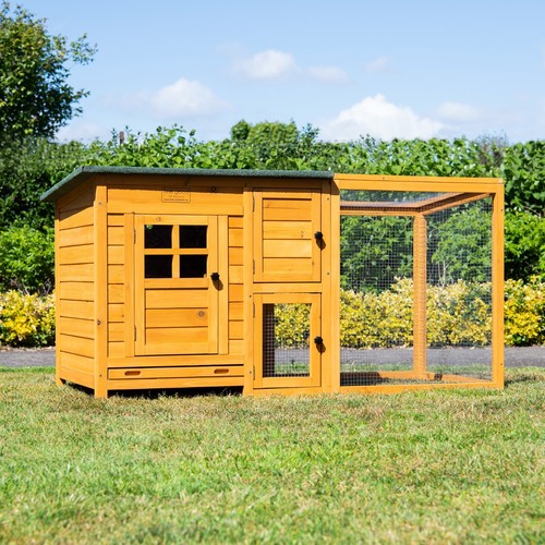 Chicken coop run hen house - run,