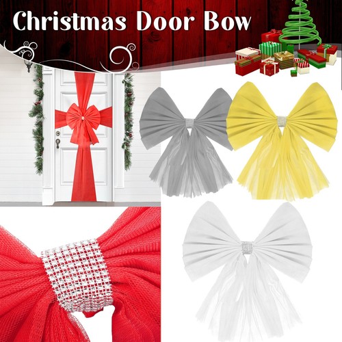 Xmas door bow decoration - bow,
