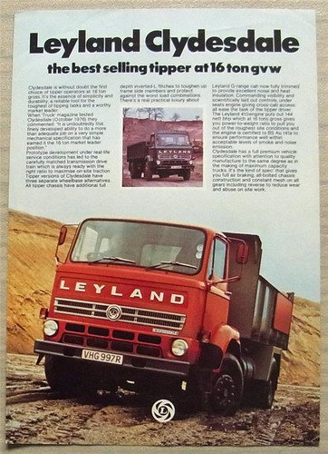 Leyland clydesdale ton - clydesdale,