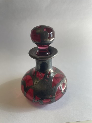 Art nouveau cranberry glass - nouveau,