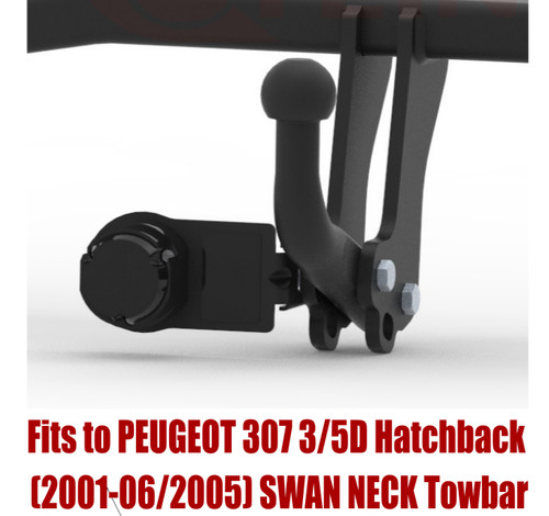 Swan neck tow bar - swan,