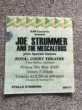 Joe Strummer Mescaleros Clash
