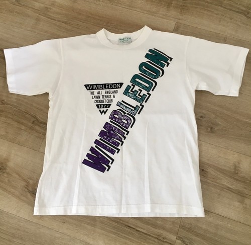 Vintage wimbledon shirt size - wimbledon, t-shirt