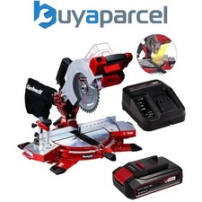 Einhell Cordless 18v Mitre Saw 210mm Power X-Change TE-MS 18/210 1x2.5ah Battery