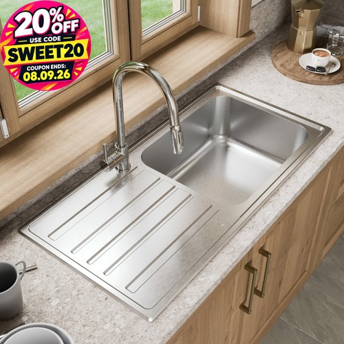 Stainless steel single bowl - stainless,