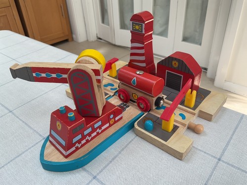 Bigjigs rail fire sea rescue - bigjigs,