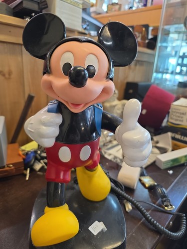 Mickey mouse old telephone - mickey,