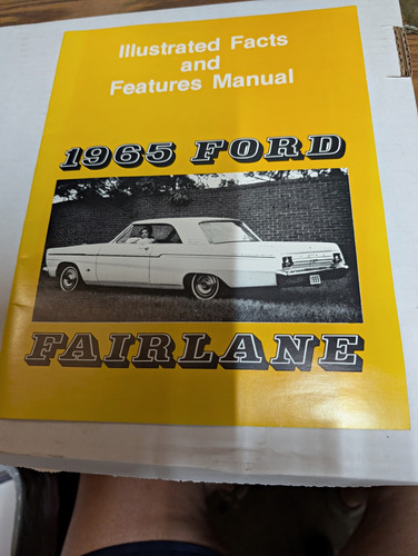 Ford fairlane manual - fairlane,