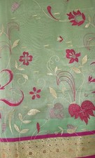 Fancy Tissue Saree  & Blouse