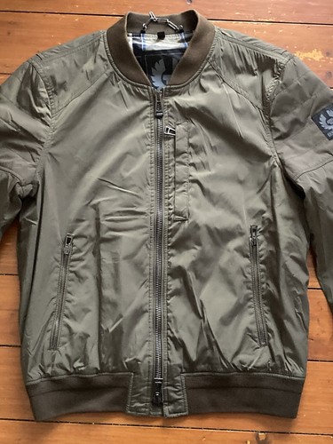 Belstaff nylon bomber jacket - nylon,