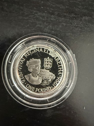 1996 guernsey silver - silver, one