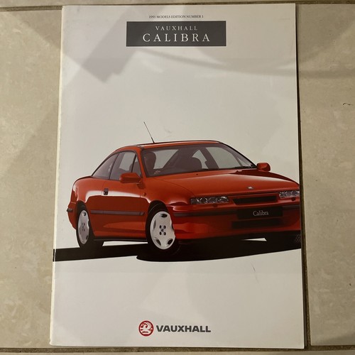 Vauxhall calibra 1991 - calibra, models