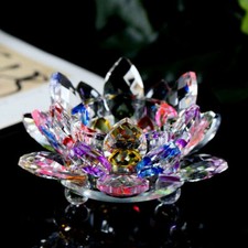 Crystal Glass Lotus Flower