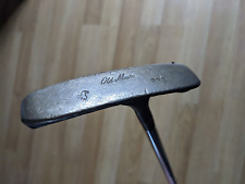 Old Master RF2 Blade Putter, Vintage Brass, Steel Shaft 35" Long