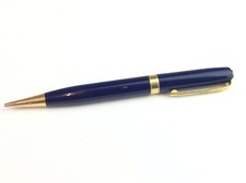 Quality Vintage Watermans "BLUE" Propelling Pencil with Gold Trim Ship Worldwide