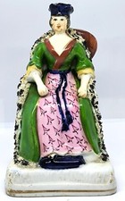 Antique Staffordshire Seated