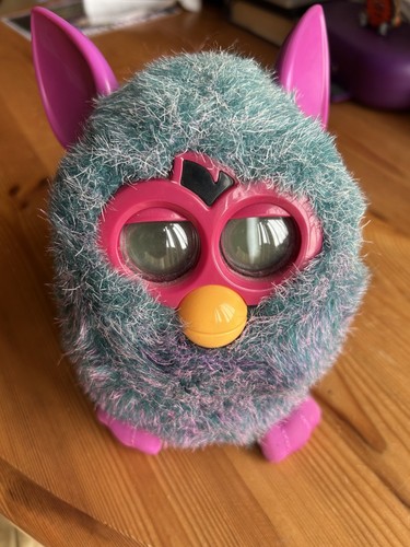 Furby toy purple - furby, purple,