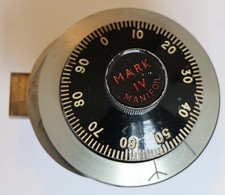 Vintage Safe Combination Lock - Chatwood-Milner MK IV Manifoil 1966 - Complete