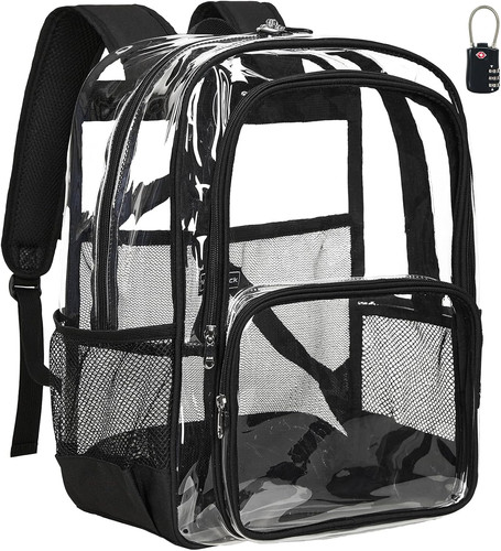 Heavy duty clear backpack - heavy,