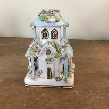 Antique 19th Century Staffordshire Victorian House Pastille Burner