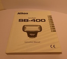 Nikon SB-400 Speedlight Camera