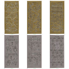 Peel Offs - Oriental - Stickers for Card-Making and Scrapbooking DD  **BOGOF**