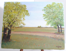 Vintage Original Acrylic Art