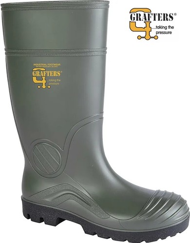 Grafters wellington steel toe - wellington,