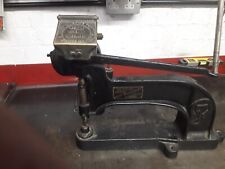 rare antique shoe eyeleting machine,   