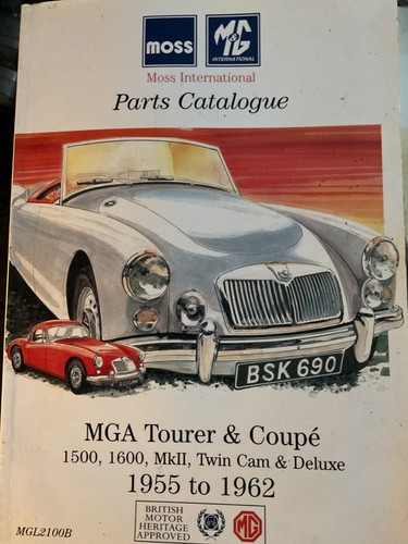 Moss parts list - parts, mga