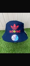 Navy Stone Roses Adored Bucket Hat - New