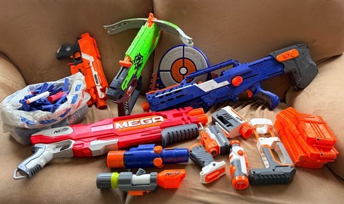Nerf gun bundle with bullets - bundle,