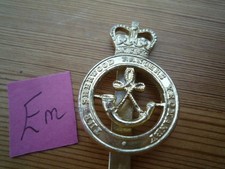 VINTAGE MILITARY SHERWOOD RANGERS YEOMCAP LAPEL BADGE SMITH & WRIGHT  SLIDER  Em