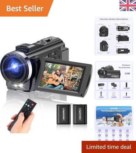 Full 1080p vlogging camera - full,