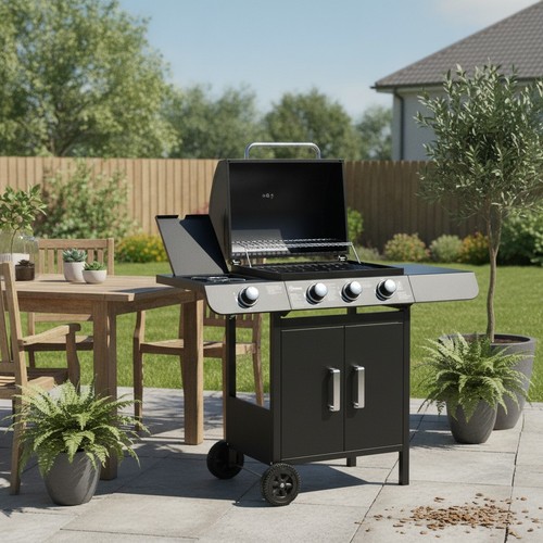 Gas grill burner outdoor - gas,