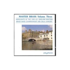 Brass Band Recording - Master Brass, Vol.3 - Brass Band Recording CD UAVG The