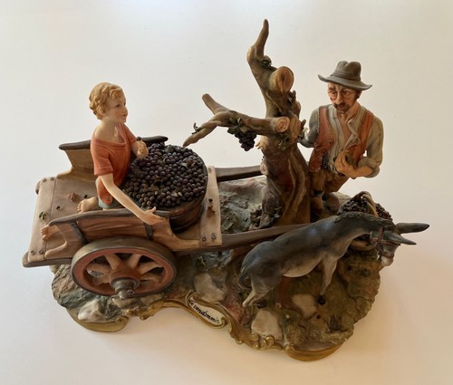 Vintage capodimonte large - capodimonte,