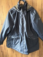 Women’s  Regatta Navy Blue Hooded Rain Jacket - UK Size 26